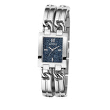 GUESS DENIM DIAL SILVER CHAIN LADIES WATCH GW0807L1