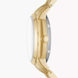 FOSSIL ME3226 HERITAGE AUTOMATIC GOLD-TONE STEEL WATCH