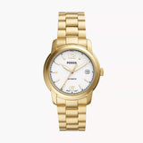 FOSSIL ME3226 HERITAGE AUTOMATIC GOLD-TONE STEEL WATCH