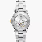 FOSSIL ME3228 HERITAGE AUTOMATIC TWO-TONE STEEL WATCH