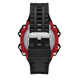 SKECHERS STURGESS DIGITAL RED CASE DIAL BLACK WATCH SR1170