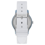 SKECHERS OSTROM WHITE SILICONE ANALOG WATCH SR6265