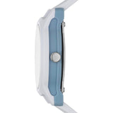 SKECHERS OSTROM WHITE SILICONE ANALOG WATCH SR6265