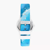 SKECHERS TOLUCA AQUA PRINT BLUE & WHITE WATCH SR6274