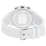 LACOSTE 2010974 WHITE CHRONOGRAPH RUBBER STRAP ANALOG WATCH