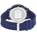 LACOSTE 12.12 2010987 NAVY CLASSIC RUBBER STRAP ANALOG WATCH