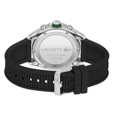 LACOSTE 2011152 BLACK BRASS PATTERNED DIAL WATCH