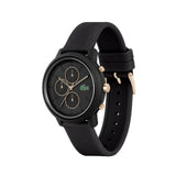 LACOSTE 12.12 2011247 BLACK CHRONOGRAPH ANALOG WATCH