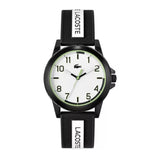 LACOSTE RIDER 2020141 BLACK TWO-COLORED ANALOG WATCH