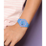 LACOSTE MONTRE ENFANT 2030041 BLUE AND PINK KID'S WATCH