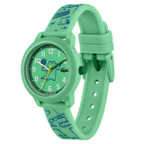 LACOSTE 2030057 GREEN SILICONE KID'S WATCH