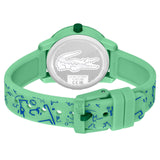 LACOSTE 2030057 GREEN SILICONE KID'S WATCH