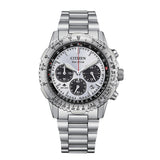 CITIZEN ECO-DRIVE CA4660-61A PROMASTER SKY WHITE DIAL STEEL WATCH