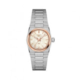 TISSOT PRX T137010211100 25mm MOTHER OF PEARL DIAL GREY STEEL WATCH