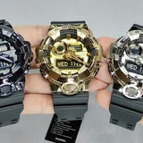 Casio G-Shock Black Resin Strap Men Watch GM-700P-6ADR-P