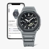 CASIO G-SHOCK ANALOG-DIGITAL RESIN BAND GA-B2100LUU SERIES WATCH