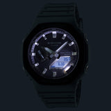 CASIO G-SHOCK ANALOG-DIGITAL RESIN BAND GA-B2100LUU SERIES WATCH