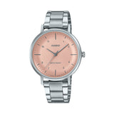 CASIO STANDARD LTP-VT03L-P SERIES ANALOG STEEL WATCH