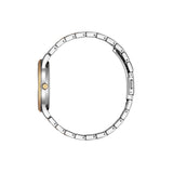 CITIZEN LADY ELEGANCE WHITE PEARL TWO-TONE ROSE GOLD STEEL EM0416-78A