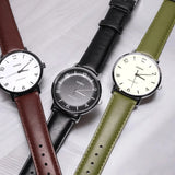 CASIO STANDARD MTP-VT03BL-7BUDF-P BROWN LEATHER BAND WATCH