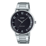 CASIO STANDARD MTP-VT03D-P SERIES STAINLESS STEEL WATCH