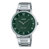CASIO STANDARD MTP-VT03D-P SERIES STAINLESS STEEL WATCH