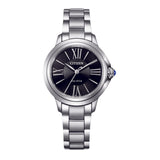 CITIZEN L CECI BLACK DIAL SILVER STEEL EM1160-58E