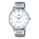 CASIO STANDARD MTP-VT04D-P SERIES ANALOG STEEL WATCH