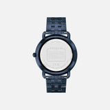 COACH ELLIOT 41mm BLUE STEEL BRACELET WATCH 14504297