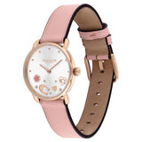 COACH ELLIOT PINK LEATHER STRAP LADIES WATCH 14504306