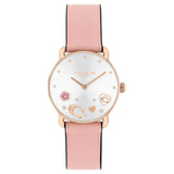 COACH ELLIOT PINK LEATHER STRAP LADIES WATCH 14504306
