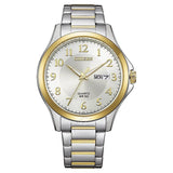 CITIZEN BF2026-89A GOLD & SILVER TWO-TONED STEEL WATCH