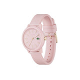 LACOSTE 2001213 PINK SILICONE ANALOG WATCH