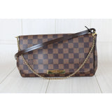 Louis Vuitton X25100910 Damier Favorite MM Shoulder Bag (Very Good Condition)