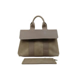 Hermes 25102004 Valparaiso Canvas Milk Tea Brown with Pouch PM (Good Condition)