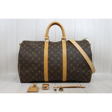 Louis Vuitton 25090901 Monogram Keepall Bandouliere 45 (Good Condition)