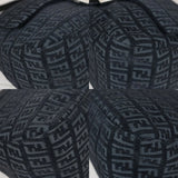 Fendi X25101502 Zucca Mamma Baguette Velvet Horsehair Shoulder Bag (Very Good Condition)