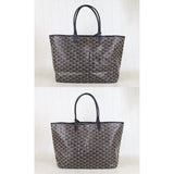 Goyard S25092809 Saint-Louis PM Tote Bag Black (Very Good Condition)