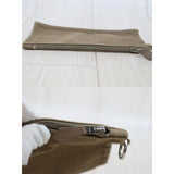 Hermes 25102004 Valparaiso Canvas Milk Tea Brown with Pouch PM (Good Condition)