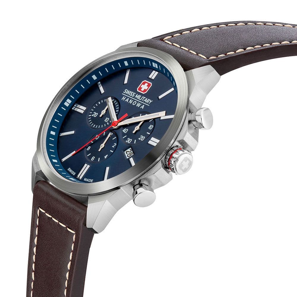 SWISS MILITARY HANOWA CHRONO CLASSIC II 06-4332.04.003.05 MEN'S WATCH ...
