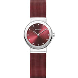 BERING 10126-303 RED MESH WOMEN'S WATCH
