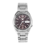 SEIKO 5 SNKL53K1 AUTOMATIC STAINLESS STEEL MEN'S SILVER WATCH - H2 Hub Watches