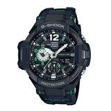 CASIO G-SHOCK GA-1100-1A3DR GRAVITYMASTER DIGITAL QUARTZ BLACK RESIN MEN'S WATCH - H2 Hub Watches