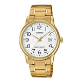 CASIO GENERAL MTP-V002G-7B2UDF GOLD STAINLESS STEEL MEN'S WATCH - H2 Hub Watches