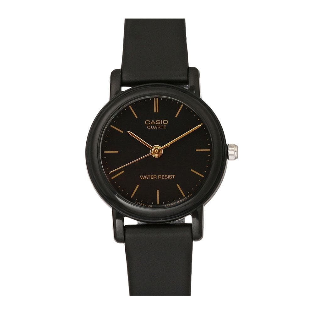 CASIO GENERAL LQ-139AMV-1LDF QUARTZ BLACK RESIN WOMEN'S WATCH - H2 Hub Watches