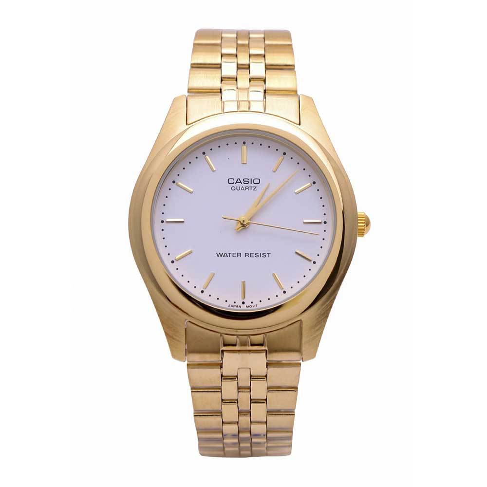 CASIO GENERAL MTP-1129N-7ARDF QUARTZ GOLD STAINLESS STEEL MEN'S WATCH - H2 Hub Watches