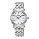 SEIKO GENERAL SRZ391P1 ANALOG STAINLESS STEEL WOMEN'S SILVER WATCH - H2 Hub Watches
