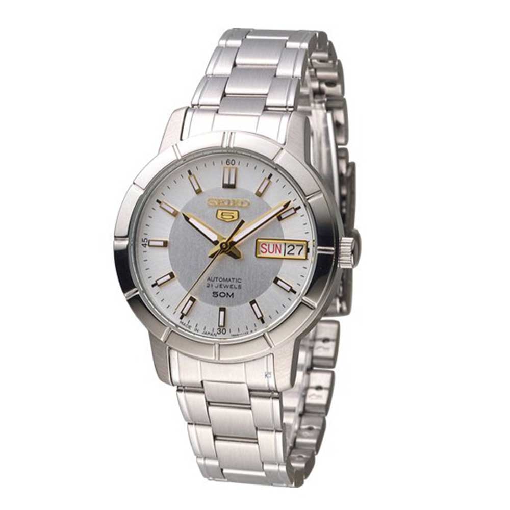 SEIKO 5 SNK897K1 STAINLESS STEEL WOMEN'S SILVER WATCH - H2 Hub Watches