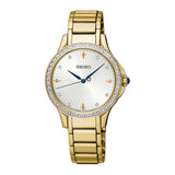 SEIKO GENERAL SRZ488P1 ANALOG STAINLESS STEEL WOMEN'S GOLD WATCH - H2 Hub Watches