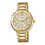 CASIO SHEEN SHE-3034GD-9AUDR QUARTZ GOLD STAINLESS STEEL WOMEN'S WATCH - H2 Hub Watches